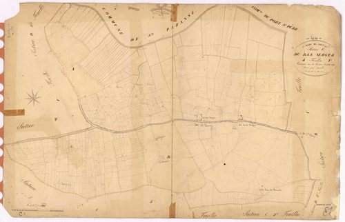 Saint-Mars-de-Coutais - Section C1 Bas Verger (section du) ; 1-731