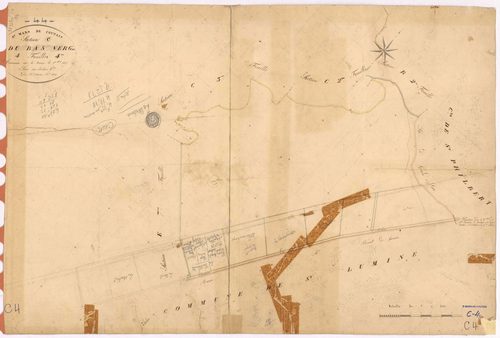 Saint-Mars-de-Coutais - Section C4 Bas Verger (section du) ; 1513-1519