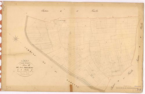 Saint-Mars-de-Coutais - Section D3 Trulière (section de La) ; 974-1470
