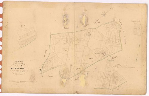 Saint-Mars-de-Coutais - Section E3 Branday (section du) ; 1315-1705