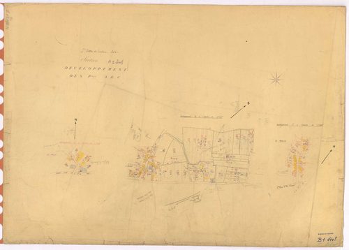 Saint-Mars-de-Coutais - Section B1 (développement) 1-355 ; développement des villages du Pally, de l'Epine, de La Berthaudrie et du Moulin
