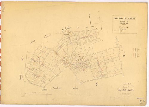 Saint-Mars-de-Coutais - Section E6 1464-1639