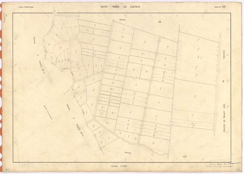 Saint-Mars-de-Coutais - Section AE 1-87