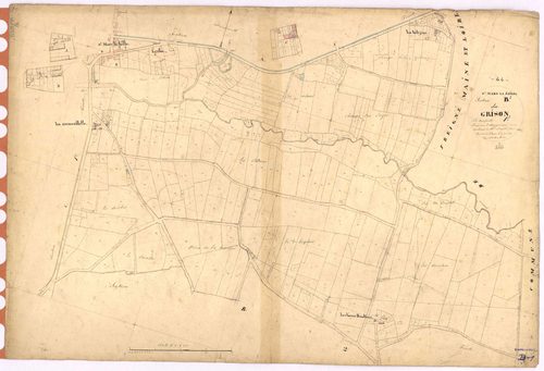 Saint-Mars-la-Jaille - Section B1 Grison (section du) ; 1-401