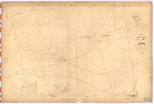 Saint-Mars-la-Jaille - Section D3 Bourg (section du) ; 263-661