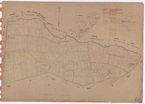 Saint-Mars-la-Jaille - Section A1 Basses-Places (section des) ; 1-187
