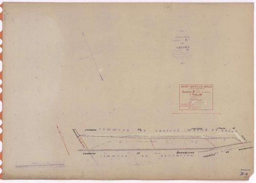 Saint-Mars-la-Jaille - Section B4 Grison (section du) ; 661-666