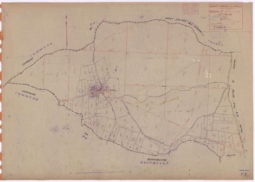 Saint-Mars-la-Jaille - Section E3 Forêt (section de La) ; 367-493