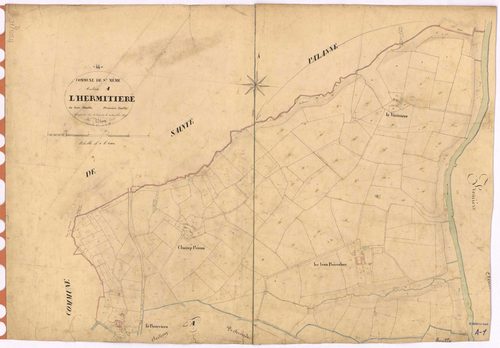 Saint-Même-le-Tenu - Section A1 Hermitière (section de l') ; 1-213