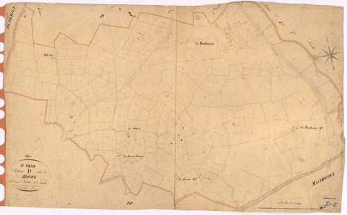 Saint-Même-le-Tenu - Section D2 Bourg (section du) ; 415-635
