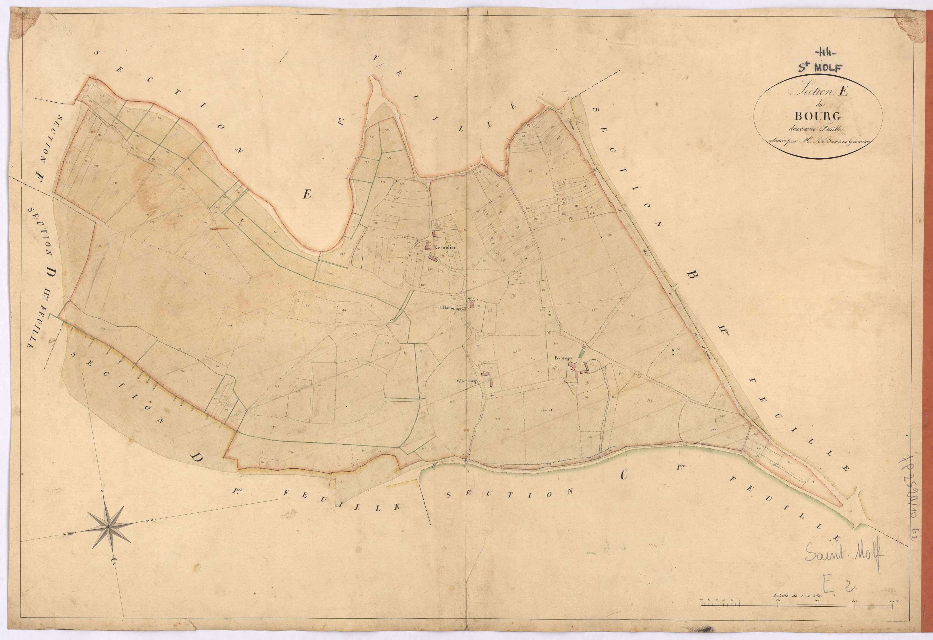 Saint-Molf - Section E2 Bourg (section du)