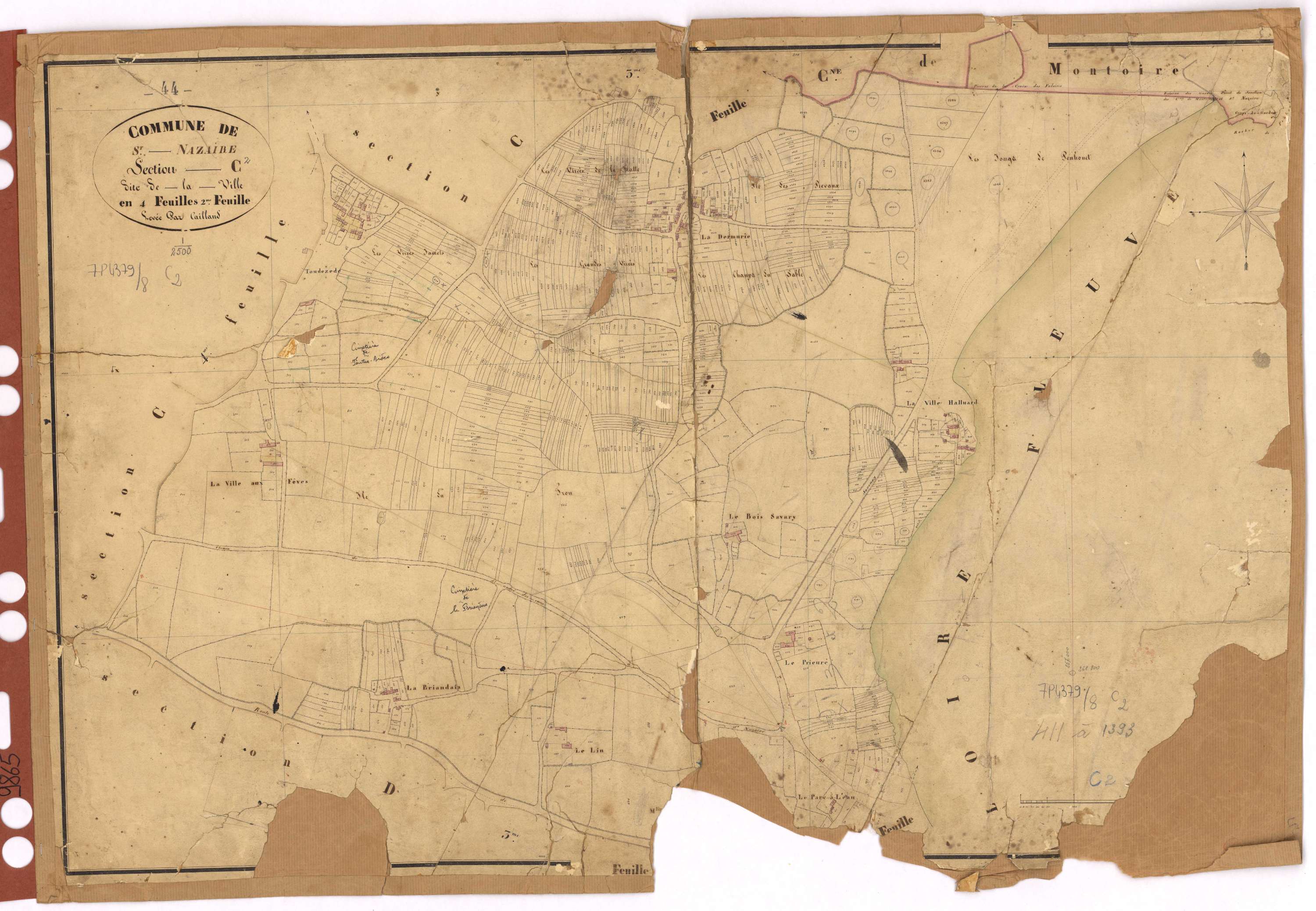 Saint-Nazaire - Section C2 Ville (section de La) ; 411-1393