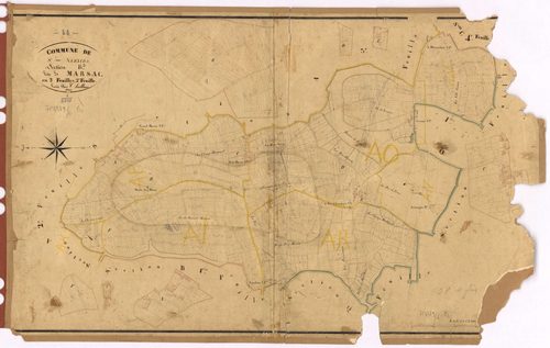 Saint-Nazaire - Section B2 Marsac (section de) ; 608-1904