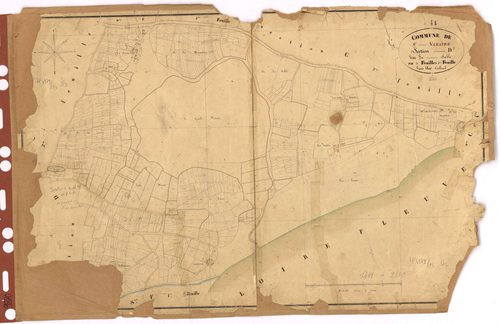 Saint-Nazaire - Section D3 Sable (section du) ; 1481-2190