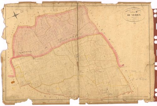 Saint-Nazaire - Section H1 Verdun (section de) ; 1-1262