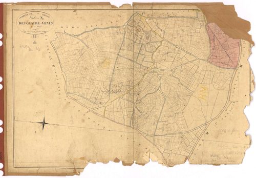 Saint-Nazaire - Section N2 Quatre-Vents (section des) ; 1582-2873