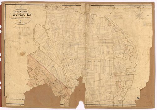 Saint-Nazaire - Section S1 (développement) Méan (section de) ; développement du polygône B