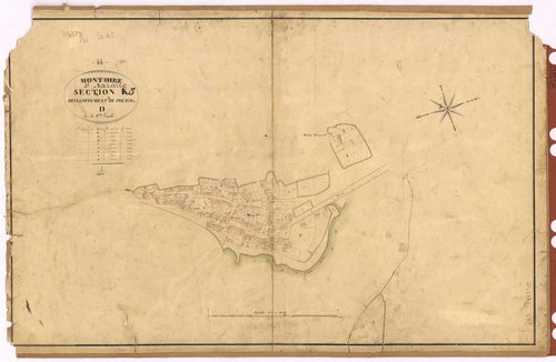 Saint-Nazaire - Section S1 (développement) Méan (section de) ; développement du polygône D