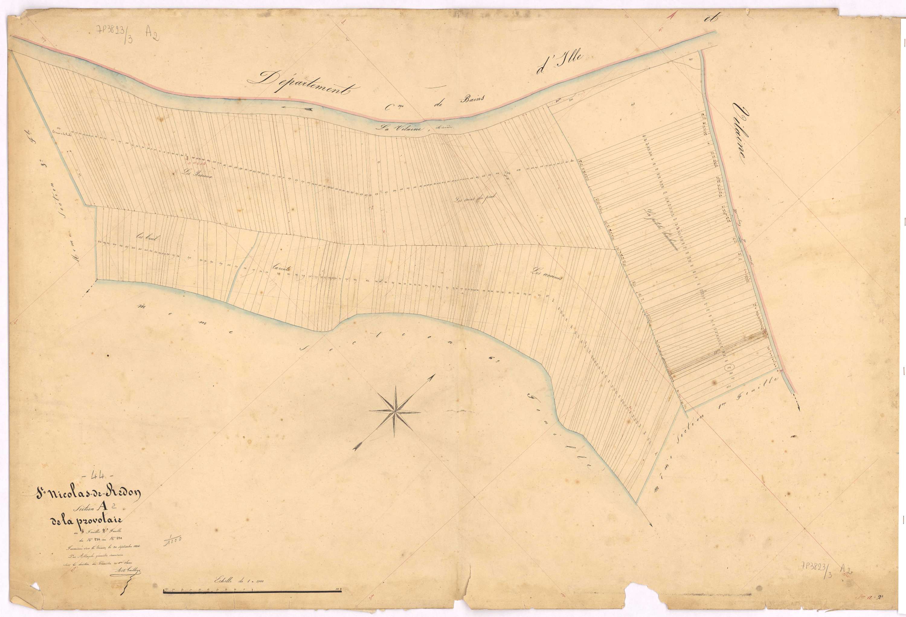 Saint-Nicolas-de-Redon - Section A2 Provotais (section de La) ; 236-520