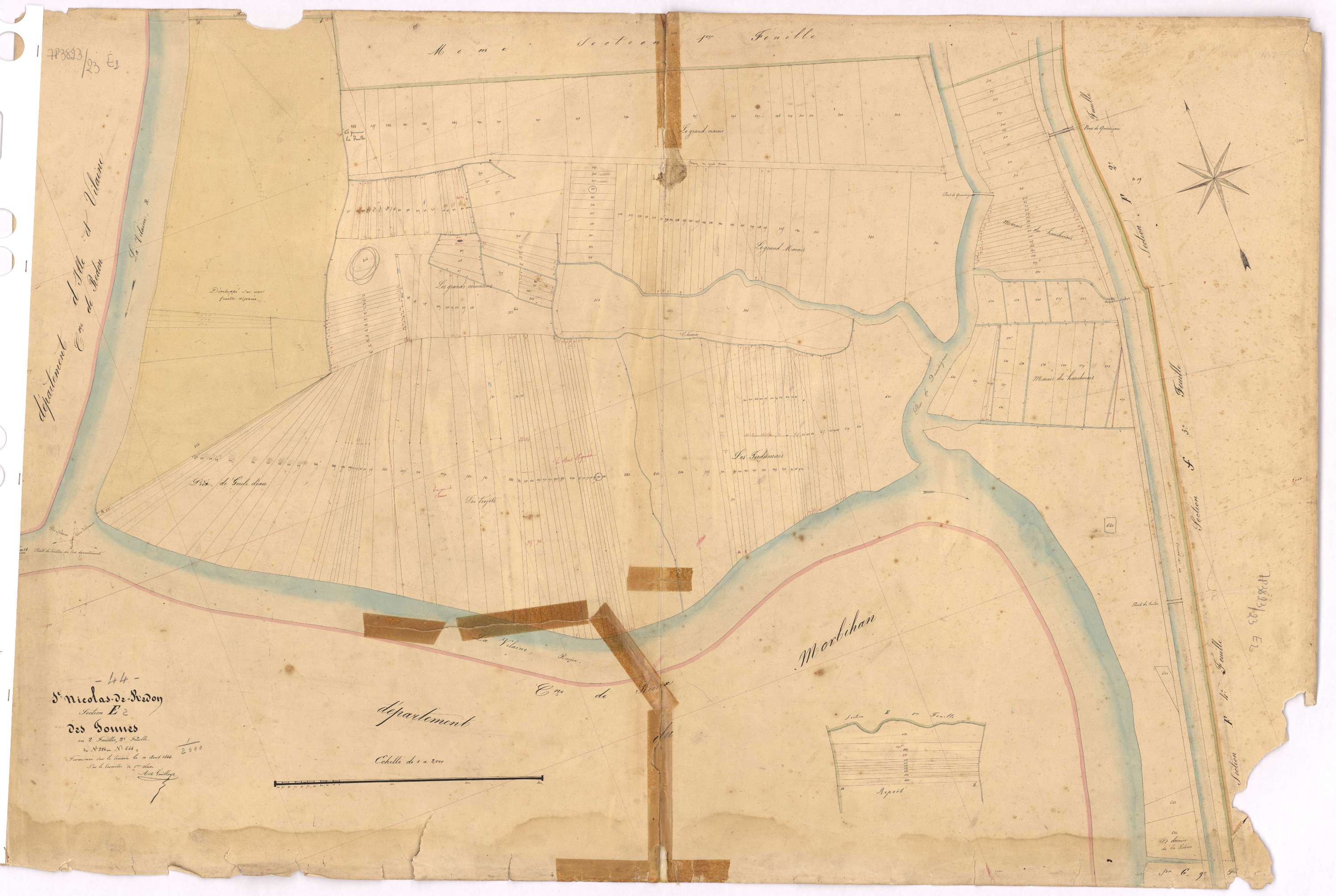 Saint-Nicolas-de-Redon - Section E2 Pommes (section des) ; 284-644