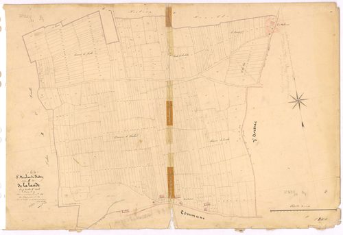 Saint-Nicolas-de-Redon - Section B4 Lande (section de La) ; 1014-1377