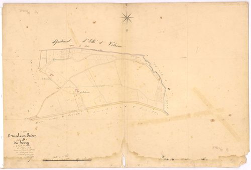 Saint-Nicolas-de-Redon - Section D1 Bourg (section du) ; 1-67