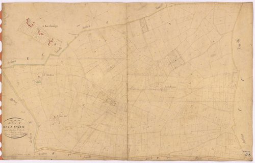 Sainte-Pazanne - Section C3 Favrie (section de La) ; 340-741