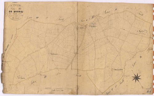 Sainte-Pazanne - Section H4 Bourg (section du) ; 741-1019