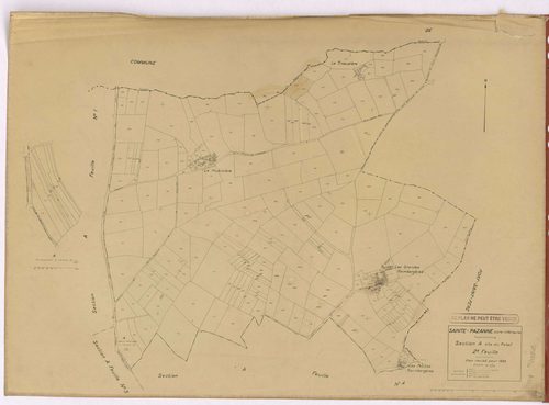 Sainte-Pazanne - Section A2 Retail (section du) ; 534-739
