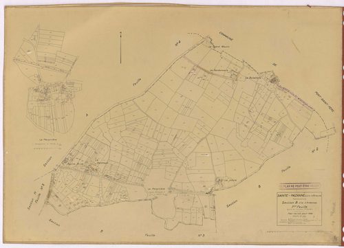 Sainte-Pazanne - Section B1 Ardennes (section d') ; 1-468