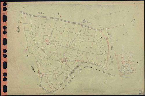 Sainte-Pazanne - Section D1 Préotée (section de La) . 1-104