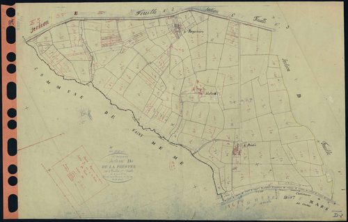 Sainte-Pazanne - Section D2 Préotée (section de La) . 105-309