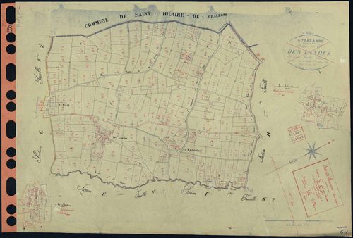 Sainte-Pazanne - Section G1 Landes (section des) . 1-307