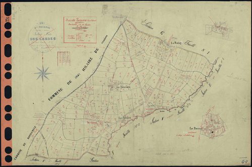 Sainte-Pazanne - Section G2 Landes (section des) . 308-552