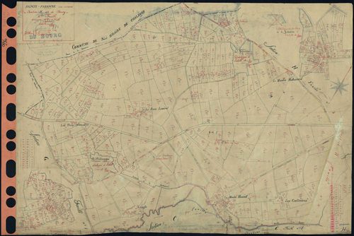 Sainte-Pazanne - Section H6 Bourg (section du) . 1424-1967