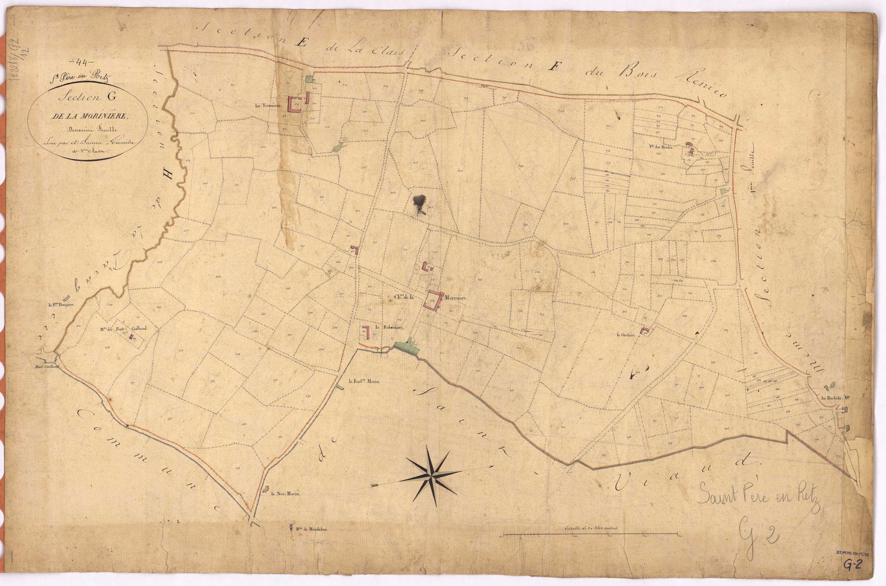 Saint-Père-en-Retz - Section G2 Morinière (section de La)