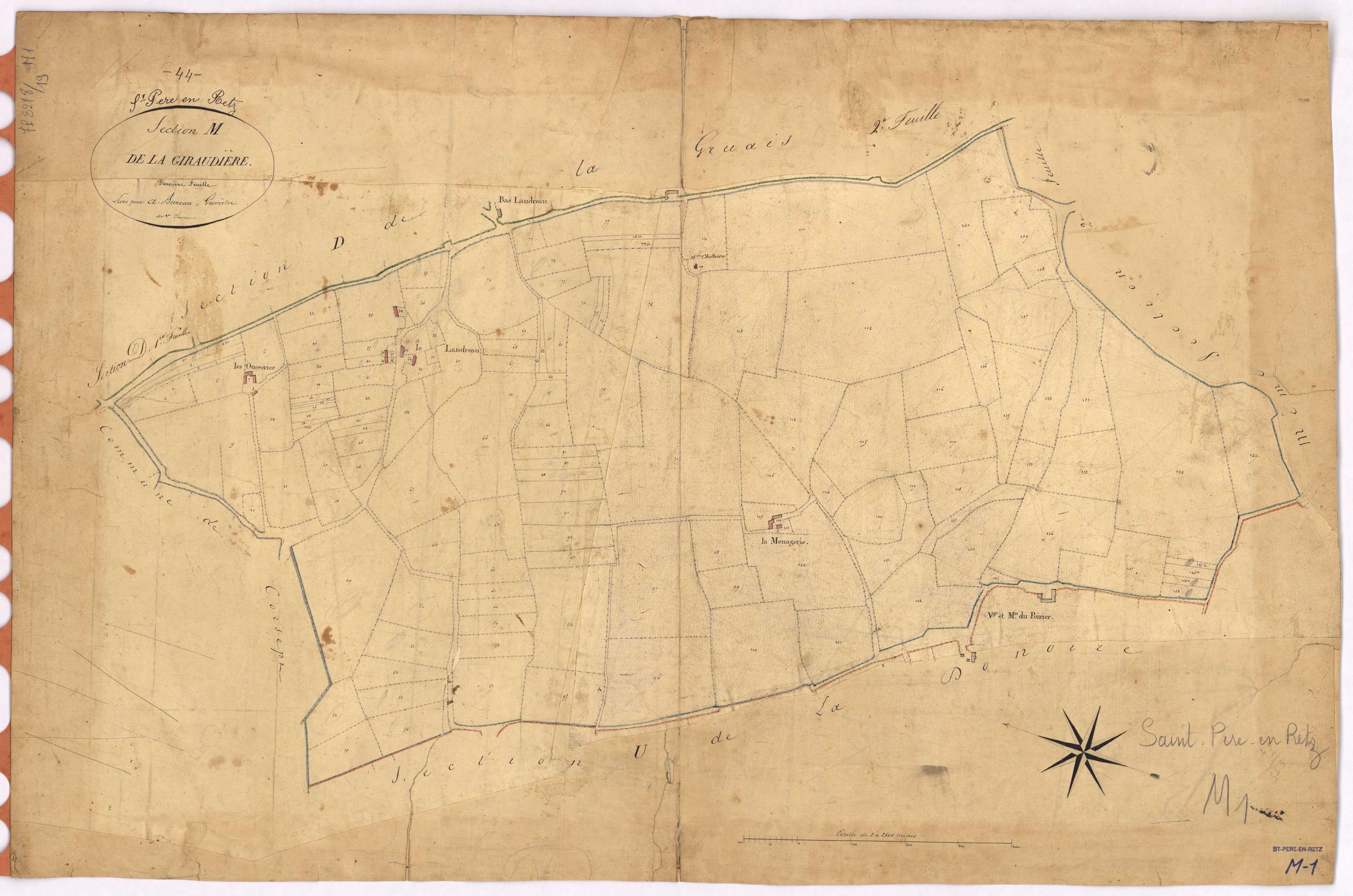 Saint-Père-en-Retz - Section M1 Giraudière (section de La)