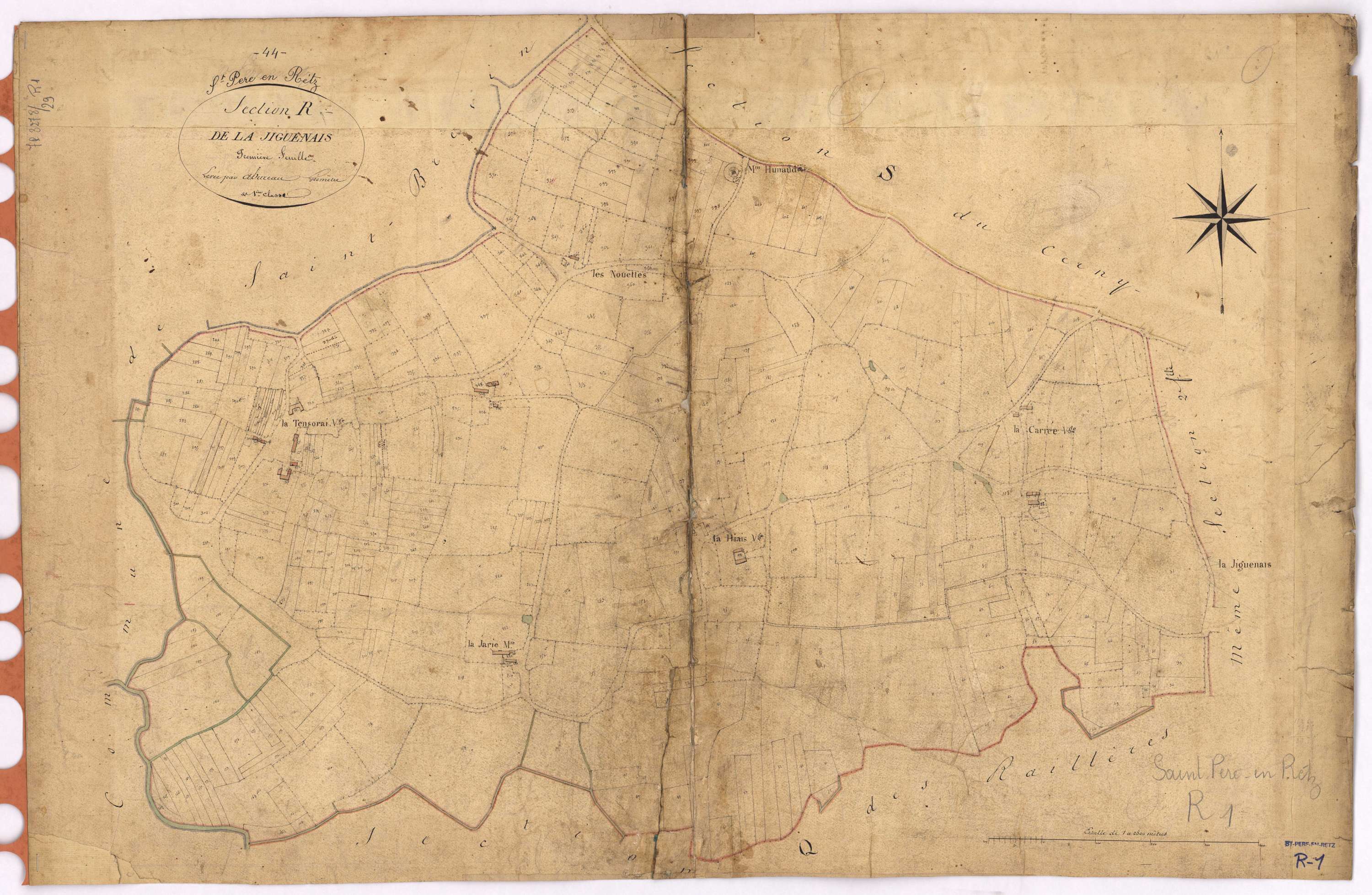Saint-Père-en-Retz - Section R1 Jiguenais (section de La)
