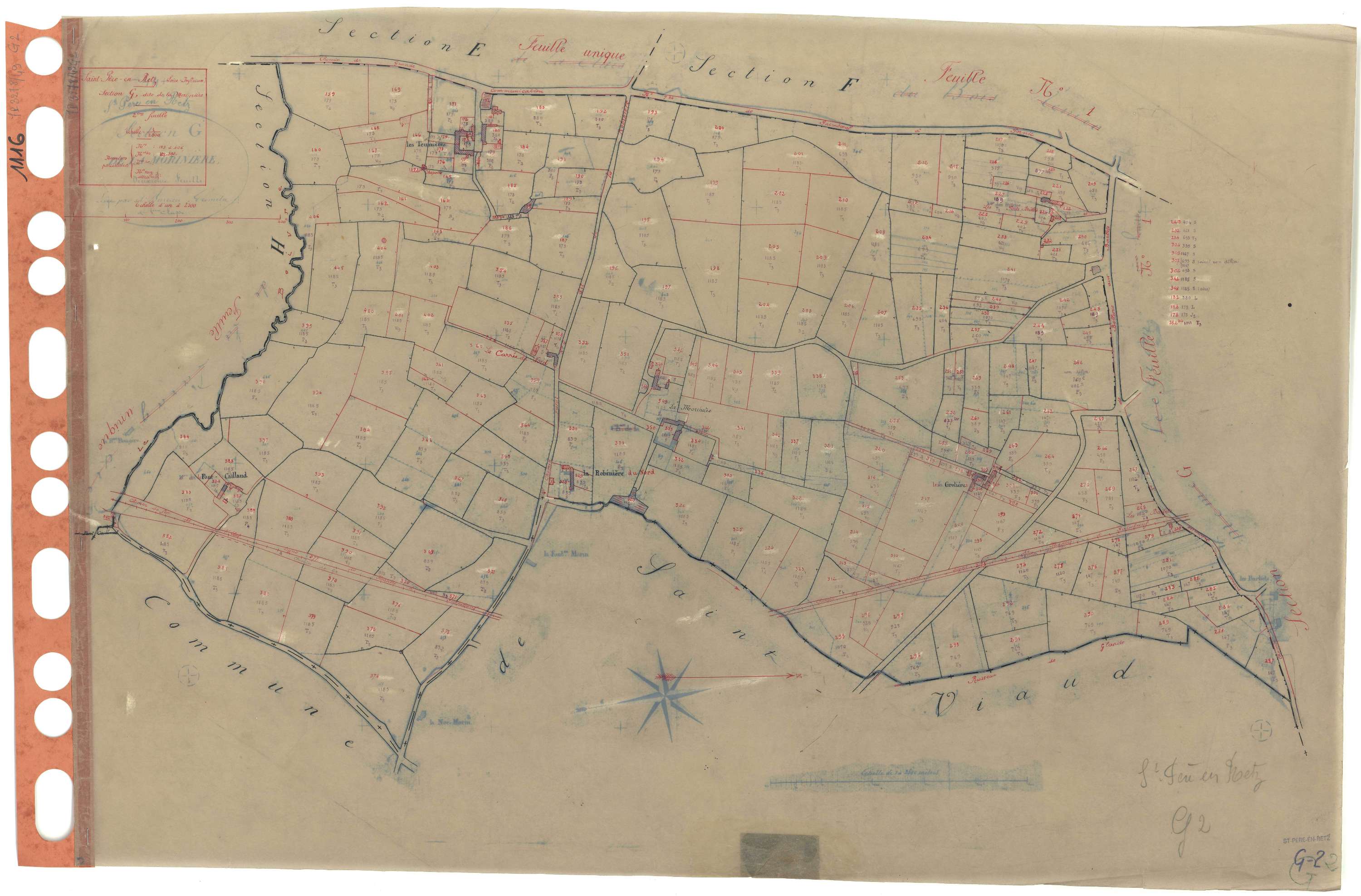 Saint-Père-en-Retz - Section G2 Morinière (section de La) . 159-406