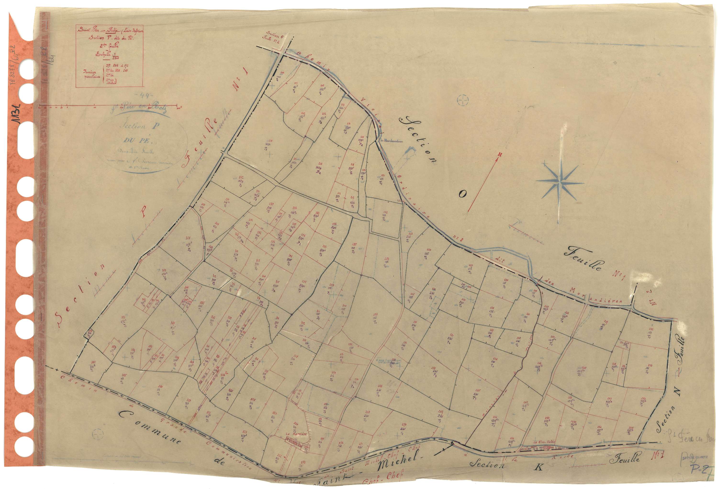 Saint-Père-en-Retz - Section P2 Pé (section du) . 206-372