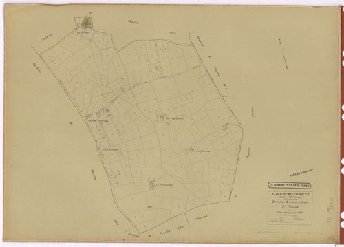 Saint-Père-en-Retz - Section D2 Gruais (section de La) ; 277-469