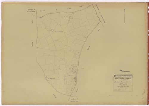 Saint-Père-en-Retz - Section F2 Bois Renier (section du) ; 192-315