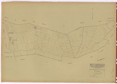 Saint-Père-en-Retz - Section R2 Giguenais (section de La) ; 423-633