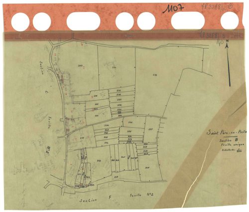 Saint-Père-en-Retz - Section B Galegrais (section de La) . 1-334