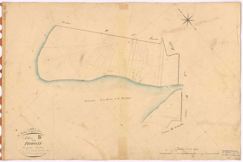 Saint-Philbert-de-Grand-Lieu - Section B2 Provoté (section de La) ; 52-84