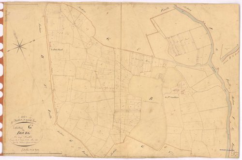 Saint-Philbert-de-Grand-Lieu - Section G2 Bourg (section du) ; 214-693