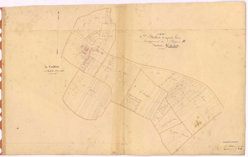 Saint-Philbert-de-Grand-Lieu - Section G2 (développement) Bourg (section du) ; 214-693 ; développement du village de La Guittière