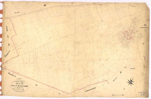 Saint-Philbert-de-Grand-Lieu - Section L2 Revellerie (section de La) ; 396-891