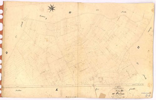 Saint-Philbert-de-Grand-Lieu - Section O2 Plessix (section du) ; 186-591