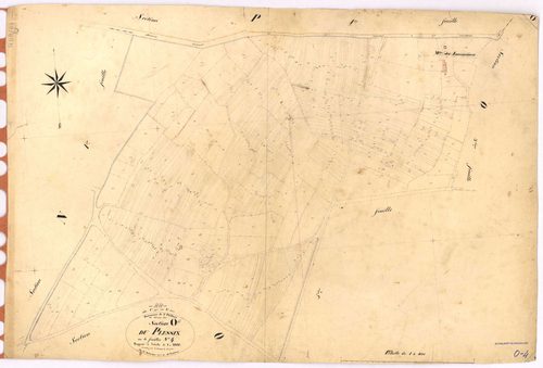 Saint-Philbert-de-Grand-Lieu - Section O4 Plessix (section du) ; 971-1381